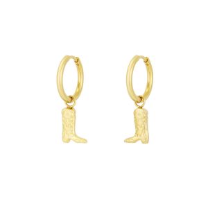 Oorbellen cowboylaarsjes