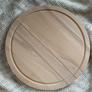 Plank met gepersonaliseerde tekst