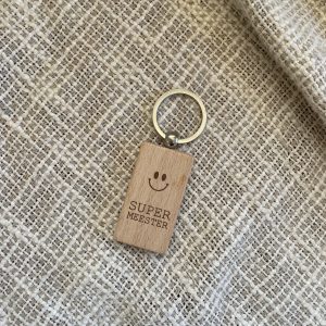Sleutelhanger "Supermeester"