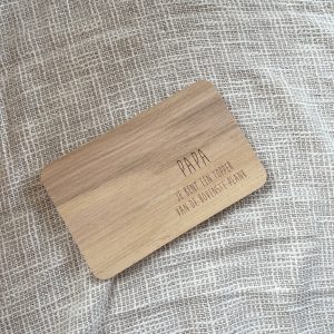 Serveerplankje "Vaderdag"